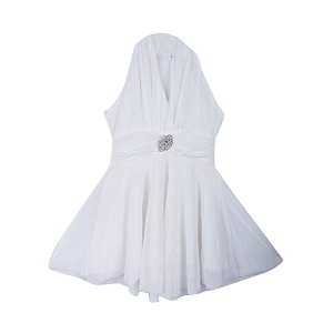aarika girls39 self design birthday special frock white