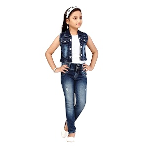 Aarika Girls A-Line Coat