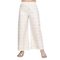 Aarika Girl's White Color Palazzo (PL-1002-WHITE-36)