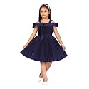 Aarika Girl39s Silk Fit and Flare Knee-Length