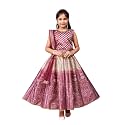 Aarika Girl39s Silk Readymade Ethnic Wear Floral