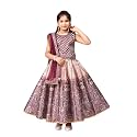 Aarika Girl39s Silk Readymade Ethnic Wear Floral