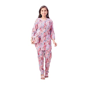 Aarika Girls Casual Wear Beige Colour Leaf
