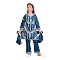 Aarika Girls Ethnic Wear Purple Colour Thread