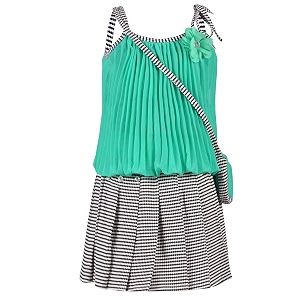 aarika girls gajri_grey color georgette fabric self design top amp skirt