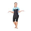 Aarika Girls Sports Wear Black-Green Colour Solid
