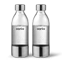 aarke Carbonator 3 Water Bottles - Premium PET Plastic, 22oz (2-Pack)