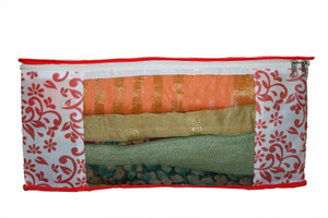 aaron inc amak-rp-01 garment cover presents non woven saree storage bags for clothes clothes cover sc_01 red