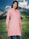 AARTI FASHION Women Printed Straight Kurta