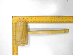 aaryason Wooden Mallet Hammer Wood Polished 37