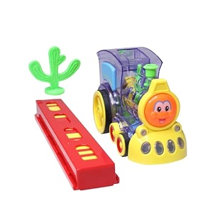aasa kids train toy with lights and sound features return gift toys for festival indoor outdoor playing toys for kids boys and girls multicolor train with blocks