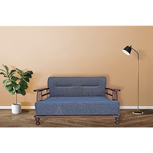 aasaliya art solid sheesham wood sofa set 2 seater  wooden sofa couch  2 seater sofa sets  sofa sets for living room  two seater sofa set for office amp lounge  rosewood natural