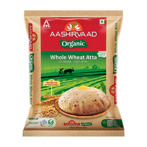 aashirvaad organic whole wheat atta 1 kg