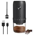 AASHONEE GrindMate Electric Coffee Grinder | Portable & Rechargeable Burr Grinder for Coffee, Spices & Herbs | 40 Adjustable Grind Settings (35g Bean Capacity)
