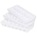 AASHU Ice Cube Tray for Freezer,14 Cube,White, 3 Pieces