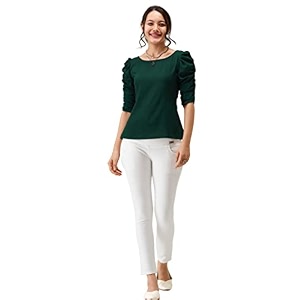 AASK Casual Solid Women Top