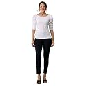 AASK Casual Solid Women Top