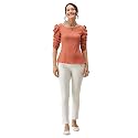 AASK Casual Solid Women Top