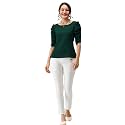 AASK Casual Solid Women Top