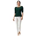 AASK Casual Solid Women Top