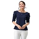 AASK Casual Solid Women Top