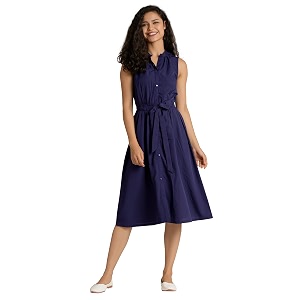 aask women39s elegant belted pleated sleeveess short dress color