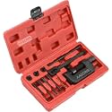 AASONS Chain Breaker Rivet Separator Cutter Motorcycle/Cam Drive Timing Riveter Tool Kit For Breaking & Joining Most Drive Sprocket Chain Splitter From 35-630