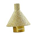 AASONS Diamond Round Conical Bevelling Chamfer Bit Bevel Enlarge Hole Polishing Milling Countersink For 4” Angle Grinders M10 Thread Ceramic Marble Porcelain Masonry Grinding Work (38mm)