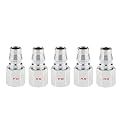AASONS PF20 Pneumatic Air Line Hose Quick Release Fittings Connector Coupler 1/4" BSP (Pack Of 5 Pcs)