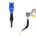 AASONS Plastic Clasp Anti-Spill Fuel Transferring Funnel With Removable/Retractable Hose, No Spilling Universal Clip-on Funnel For Dispensing Petrol, Diesel, Water, Oil, Fuel, Coolant, Kerosene (1)