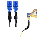 AASONS Plastic Clasp Anti-Spill Fuel Transferring Funnel With Removable/Retractable Hose, No Spilling Universal Clip-on Funnel For Dispensing Petrol, Diesel, Water, Oil, Fuel, Coolant, Kerosene (2)