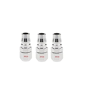 aasons pp20 pneumatic air line hose quick release fittings connector coupler 1434 bsp pack of 3 pcs