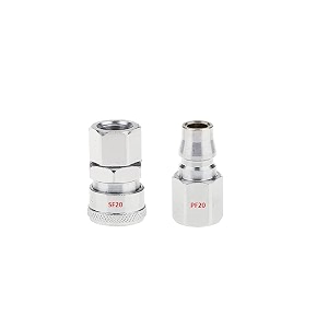 aasons qrc sf20pf20 pneumatic air line hose quick release fittings connector coupler 1434 bsp pack of 1 set