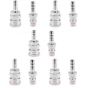 AASONS QRC SH20+PH20 Pneumatic Air Line Hose Quick Release Fittings Connector Coupler 1/4" BSP (Pack Of 5 Sets)