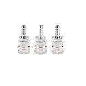 AASONS QRC SH20 Pneumatic Air Line Hose Quick Release Fittings Connector Coupler 1/4" BSP (Pack Of 3 Pcs)