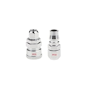 aasons qrc sp20pp20 pneumatic air line hose quick release fittings connector coupler 1434 bsp pack of 1 set