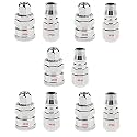 AASONS QRC SP20+PP20 Pneumatic Air Line Hose Quick Release Fittings Connector Coupler 1/4" BSP (Pack Of 5 Sets)