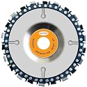 AASONS Wood Carving Disc, Depressed Centre Grinder Saw Disc for 4'' Angle Grinder, Chainsaw Grinding Wheel Chain Blade Circular Saw Shaping, Cutting, Carving Disc 100mm
