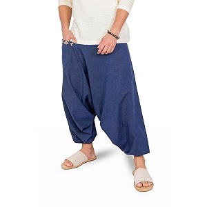 aatman free size eco-friendly aladdin harem pants for men39s cotton hippie boho baggy style outfit for men