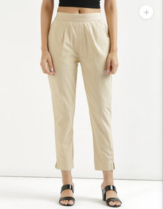 AATTIREE VALLEY Women Regular Fit White Cotton