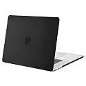 Aavjo MacBook Pro 16 inch with Touch Bar Case 2020 2019 Release Model A2141 Soft Touch Plastic Hard Shell with Keyboard Guard, Touchpad Guard and Dust Plugs (NOT for 2021 M1 Model), (Black)