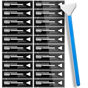 aawipes cleaning swabs sticks 20pack of 24mmswabs for full frame sensorslens cameras electronics inkjet printers cleanroom foam cleaning tips microfiber swabs square head professional grade