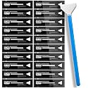 AAWipes Cleaning Swabs Sticks (20Pack of 24mmSwabs) for Full Frame sensors,Lens, Cameras, Electronics, Inkjet Printers, Cleanroom Foam Cleaning Tips Microfiber Swabs Square Head Professional Grade