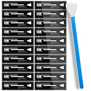 aawipes sensor cleaning swabs for aps-c sensors of ddr dslr or slr camera 20 pack of 16 mm swabs hcs-16