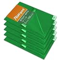 AAwipes Sticky Mat Tacky Pads Adhesive 18" x 36" 5 Packs, 30 Sheets/Packs, 150 Sheets Total Green Cleanroom Floor Mats Remove Dirt for Laboratory Construction Hospital Shoes