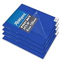 AAwipes Sticky Mat Tacky Pads Adhesive 24" x 36" 4 Packs, 30 Sheets/Packs, 120 Sheets Total Blue Cleanroom Floor Mats for Laboratory Construction Hospital Shoes