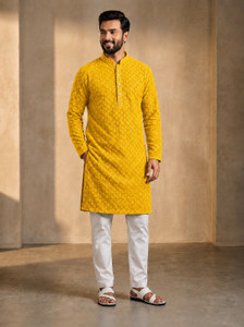 aayanvi enterprise Men Kurta Set