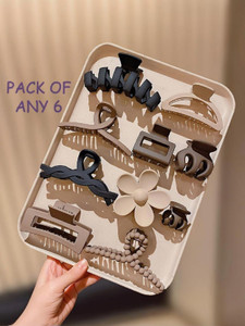 Aayra 6 Matte clutcher hair claw clip