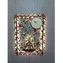 AB ART Metal Clock with LED Wall Art for Home Living Room/Bedroom/Office/Farmhouse/Hotel (Clock07)
