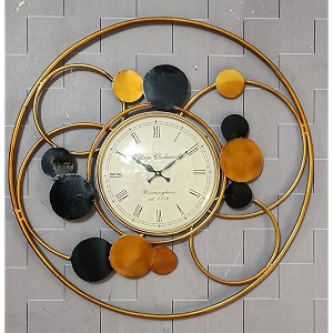 ab art metal clock with led wall art for home living roombedroomofficefarmhousehotel clock05